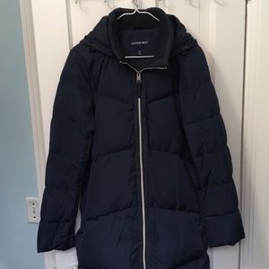Lands’ End Down Coat EUC
